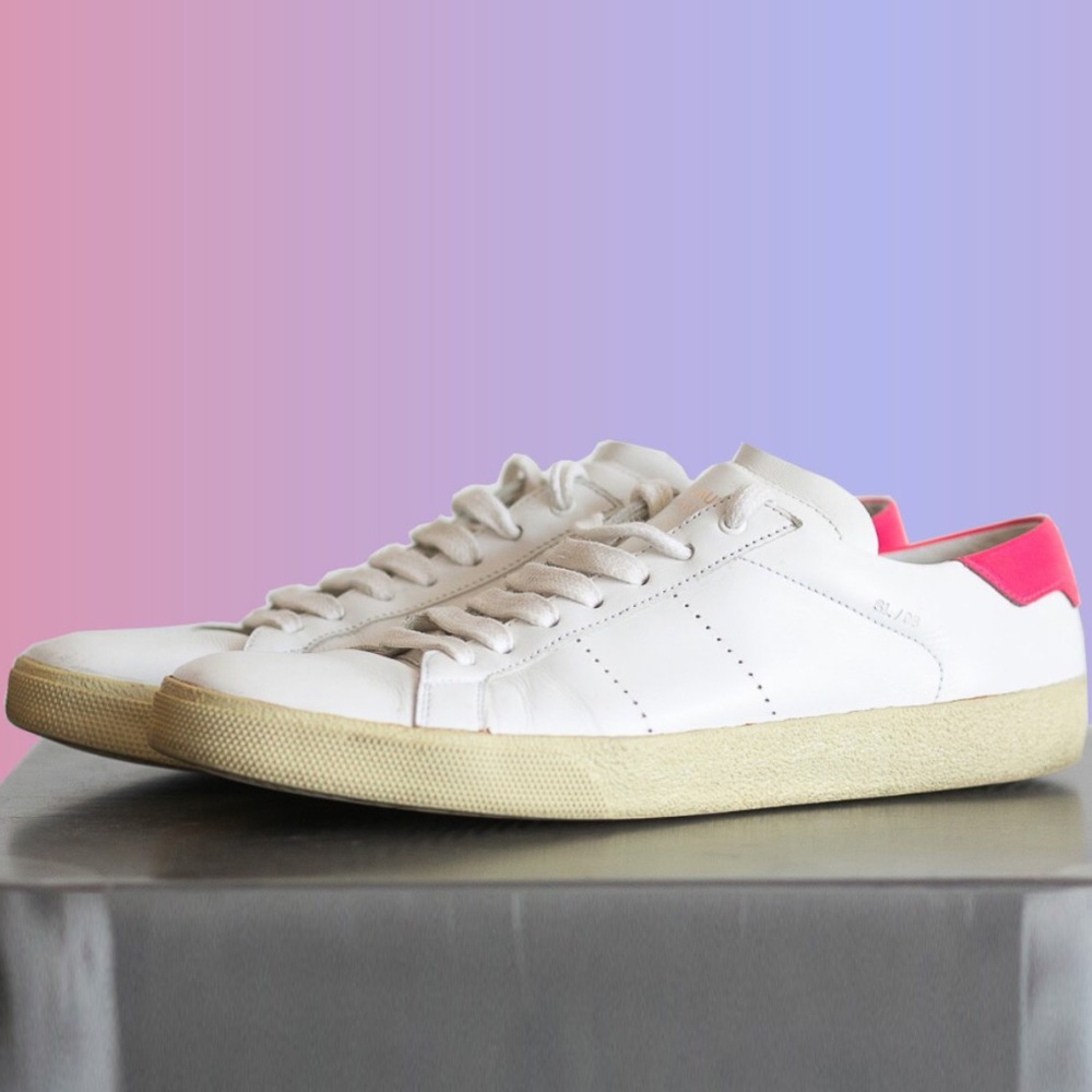 Saint Laurent Court Classic Sneakers 🤍